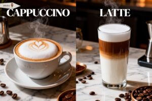 تفاوت کاپوچینو و لاته