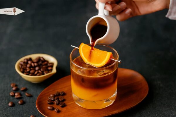 ترکیب قهوه و پرتقال