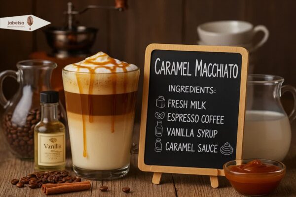 طرز تهیه کارامل ماکیاتو