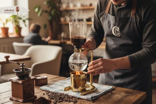 طرز تهیه قهوه دمی با سایفون