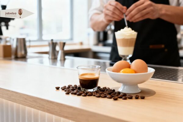 طرز تهیه قهوه با زرده تخم مرغ