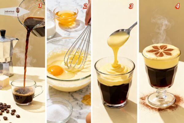 اسم قهوه با زرده تخم مرغ