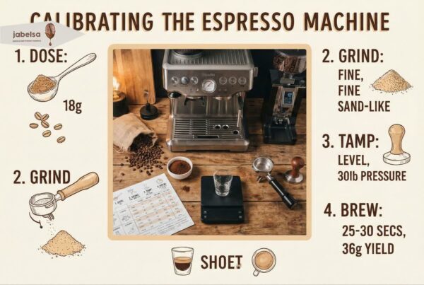 تنظیم فشار دستگاه اسپرسو خانگی