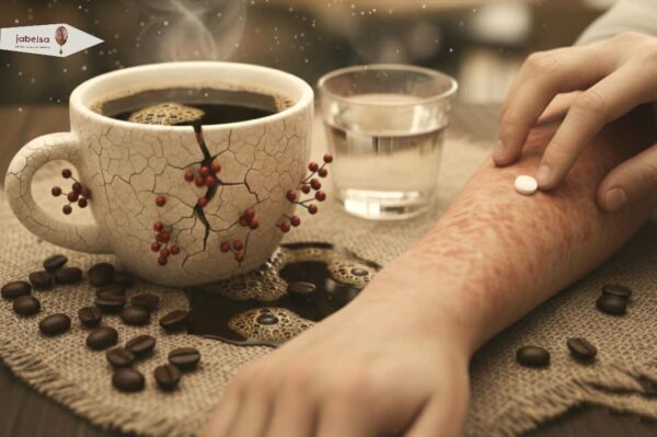 علائم آلرژی به قهوه