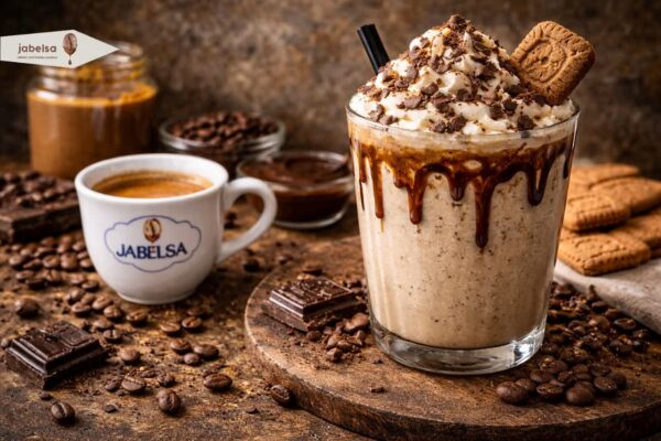 طرز تهیه میلک شیک لوتوس با قهوه