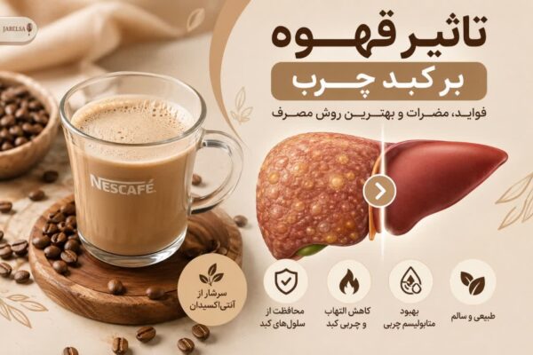 تاثیر قهوه بر کبد چرب