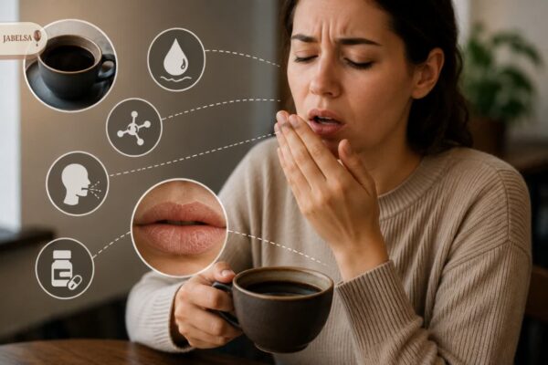 آیا قهوه باعث خشک شدن دهان می شود