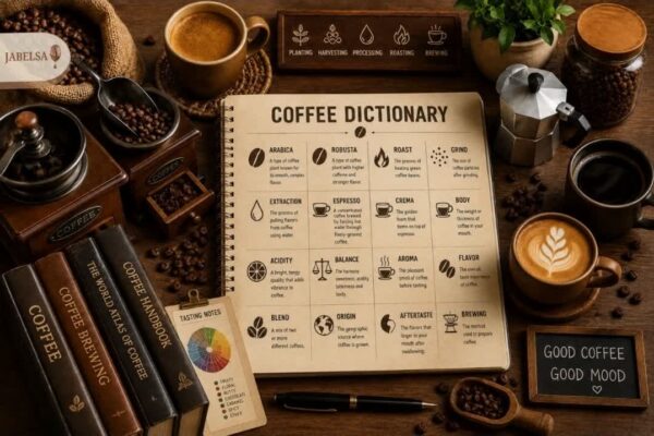 دیکشنری کامل اصطلاحات قهوه