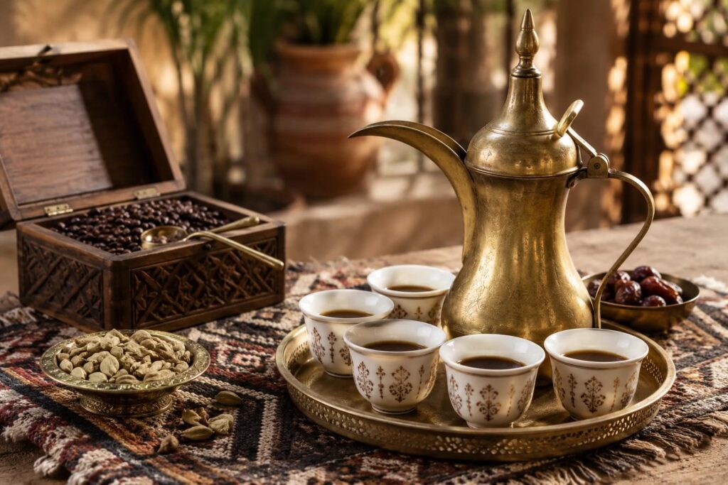 طرز تهیه قهوه بحرینی