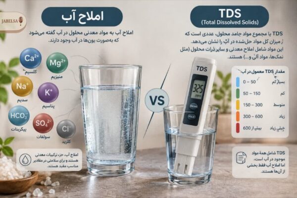 تاثیر املاح آب بر عصاره گیری قهوه